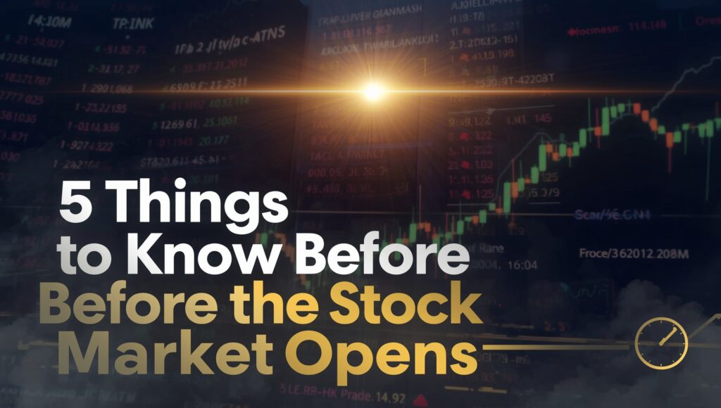 5 things to know before stock market opens
