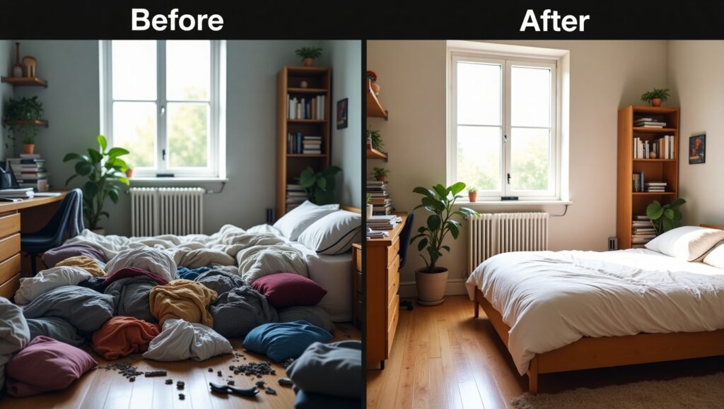 How to Start Pet Sitting and Home Organization Side Hustles flux dev an ultrahighdefinition photorealistic beforeandafter 2