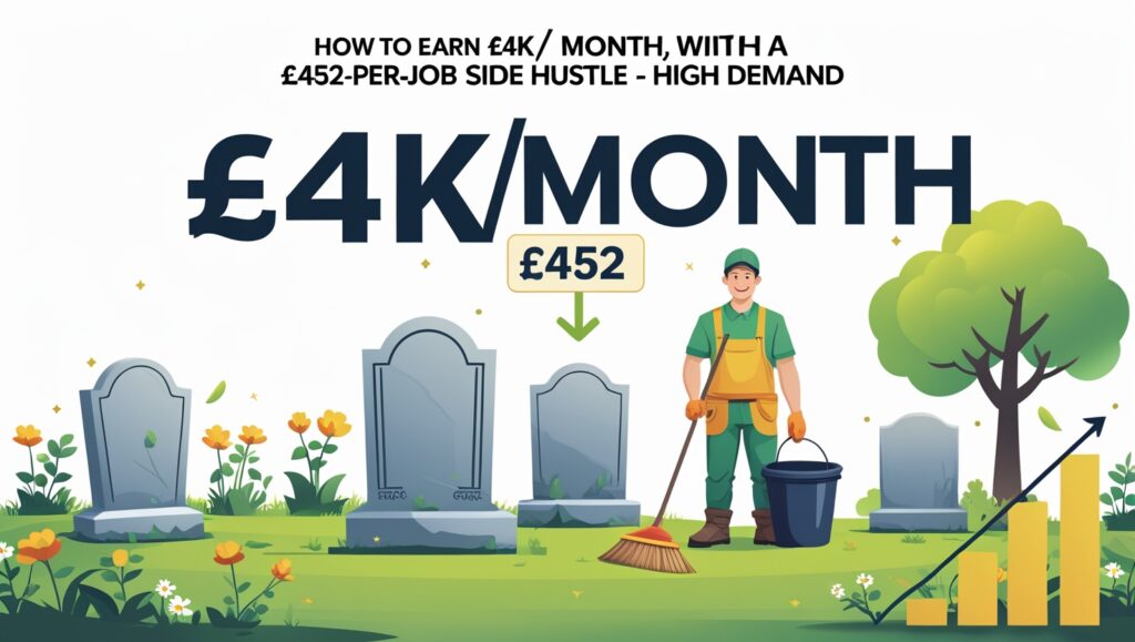 how to earn £4kmonth with a £452 per job side hustle – high demand